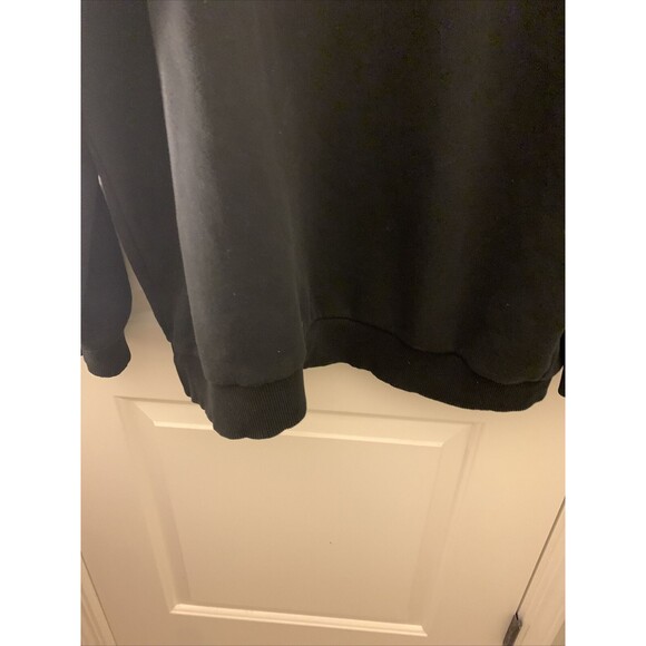 Boohoo Man Men's Graphic Print Sweatshirt Hoodie Size Small Black - Picture 16 of 16